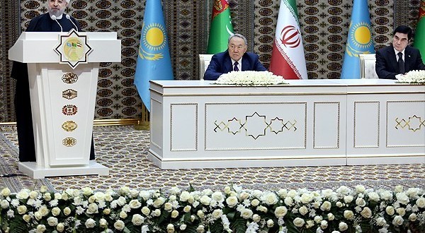 در کنفرانس مطبوعاتی عنوان شد؛ تأکید روسای جمهوری ایران، ترکمنستان و قزاقستان بر گسترش همکاری‌های سه‌جانبه